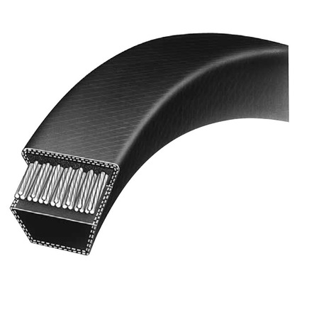 Bando 711 mm Outside Length, 13 mm Top Width, 1 Ribs 4L280